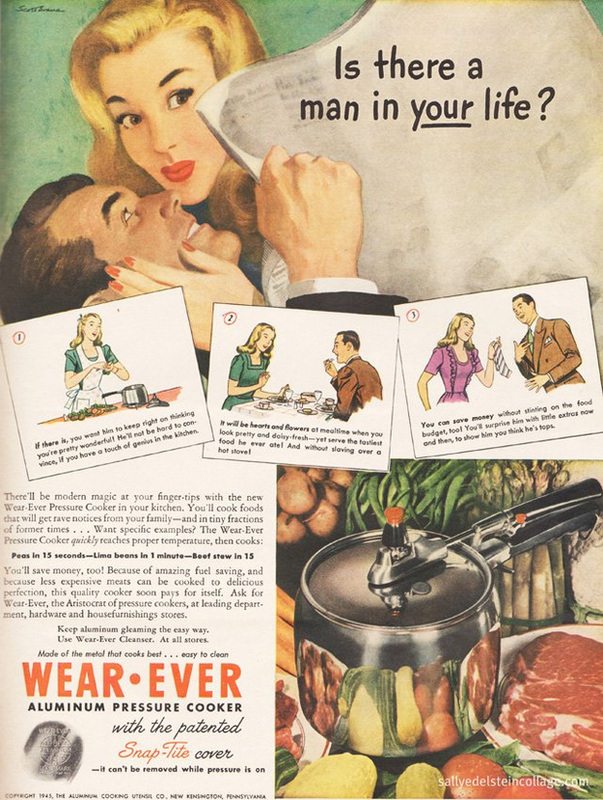 Sexist Vintage Ad_Cook to Keep Your Man