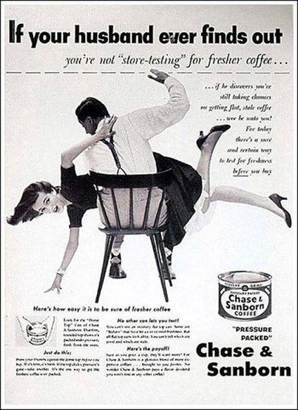 Sexist Vintage Ad_Coffee