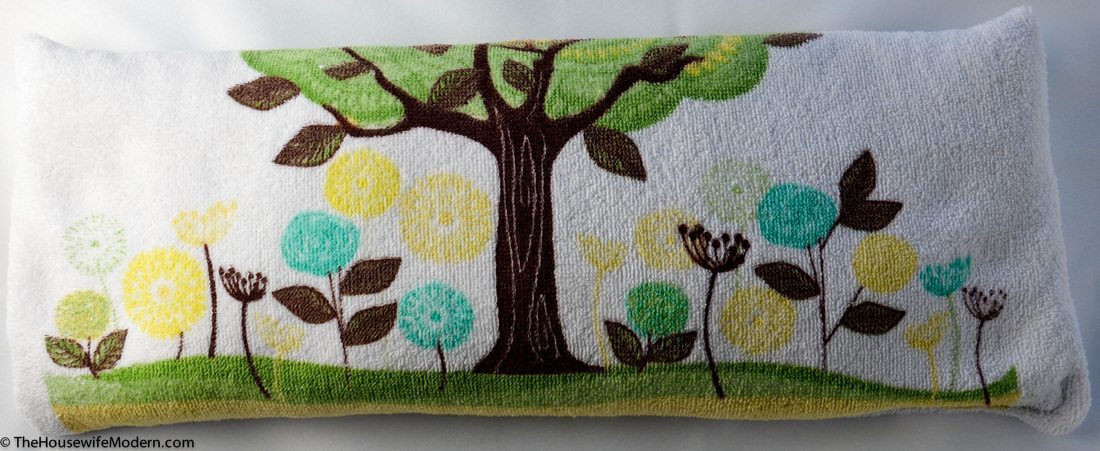 DIY Rice Bags: Use for Hot or Cold. Easy to make, cheap, and reusable.