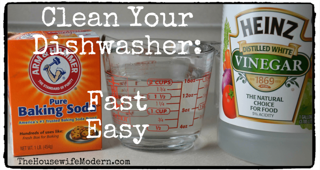 Clean Your Dishwasher: Fast, easy, 2 simple ingredients.