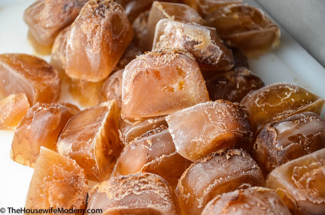To make coffee ice cubes, simply brew a pot of coffee. Allow to cool. Pour into ice cube trays. Freeze. (Obviously), store in freezer.