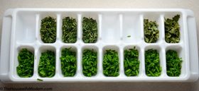 Sage, chives, and thyme.