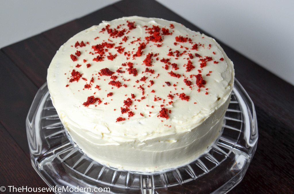 Layered Red Velvet and White Chocolate Cheese with White Chocolate Cream Cheese Frosting. The most delicious dessert you will ever make. Step-by-step pictures.
