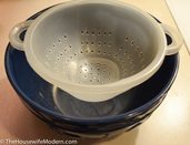 Homemade Chicken & Vegetable Broth_strain out solid ingredients Strain into a bowl before chilling to remove any solids