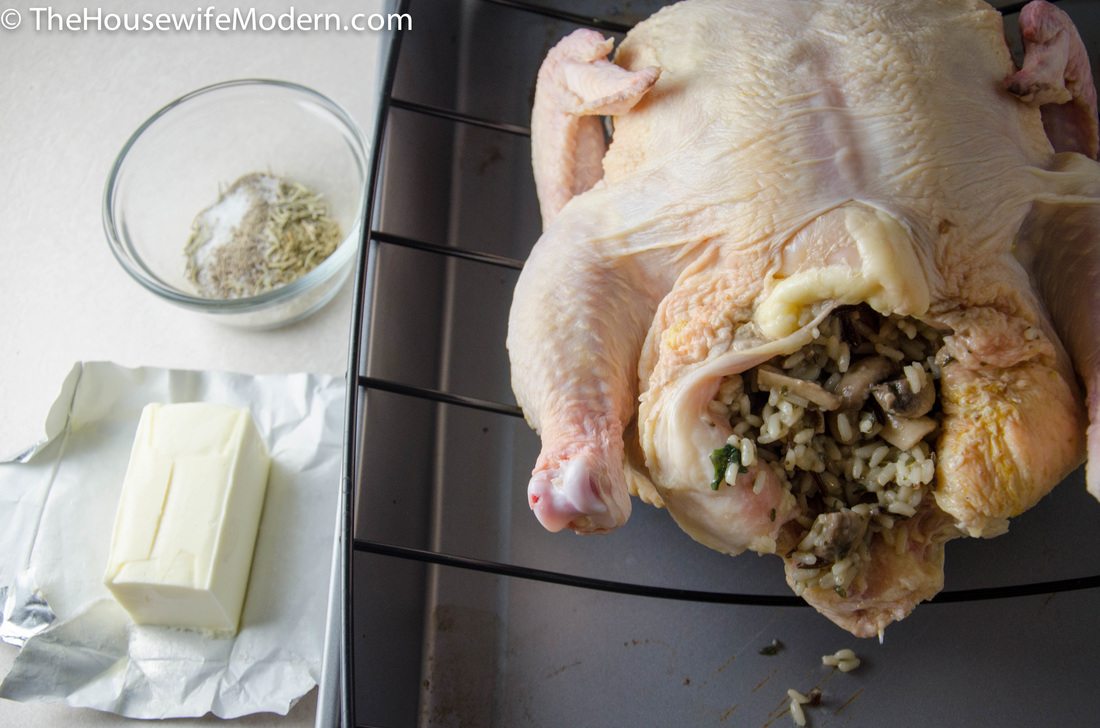 Roast Chicken_prep2 Classic Roast Chicken: delicious, easy-to-follow instructions, and step-by-step pictures. Includes instructions on how to use leftovers to make chicken pot pie and homemade chicken broth.