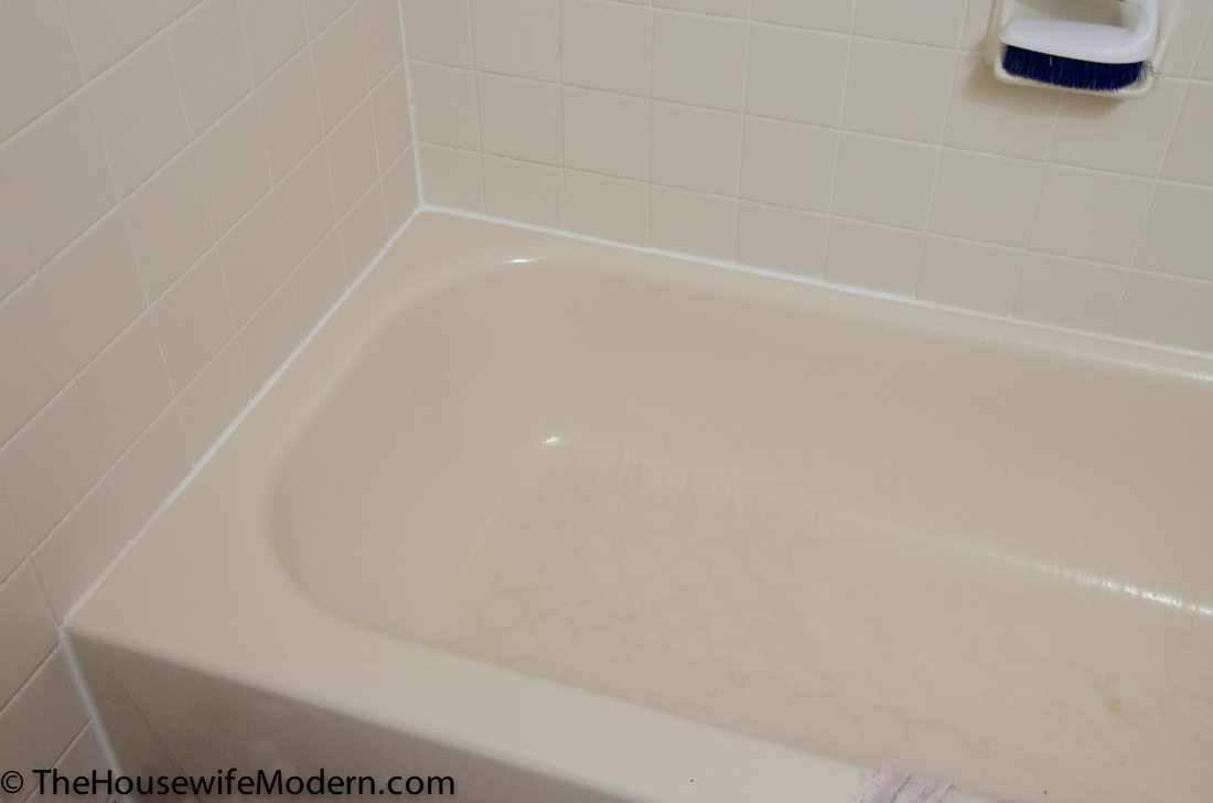 Bathtub Stain_final4 As you can see the bottom isn't perfect...but it's much better compared to the "before" pictures.