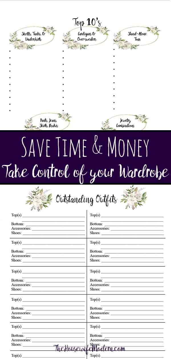Wardrobe_Pin How to save time & money: take back control of your wardrobe. Invest 4 hours now...solve your wardrobe problems forever. Save money over the next year by following the rules you already learned. & Never worry about what outfits to take on vacation again.