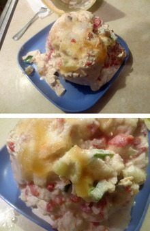 Snowy Chicken Confetti Salad