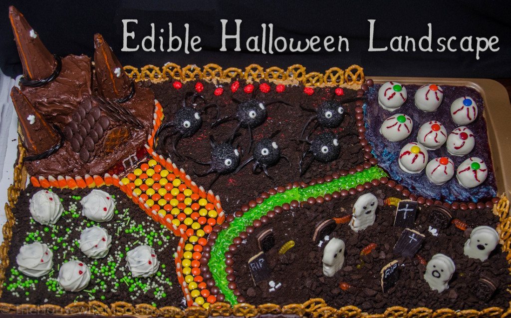 Edible Halloween Land: Chocolate Castle, Buckeye Lake, Mummy Meadow, & more
