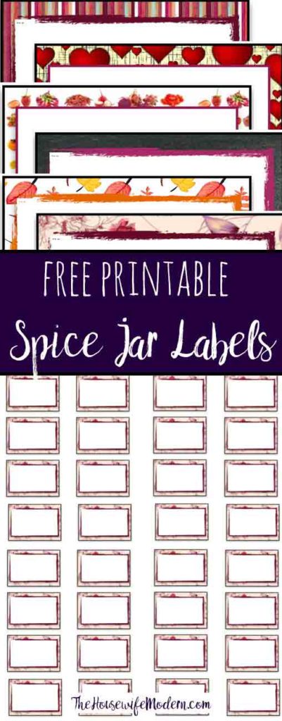 free printable labels 6 different designs
