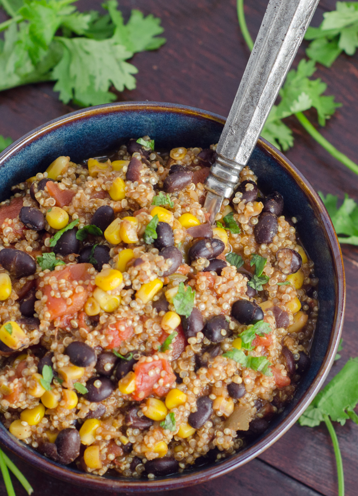 LR_Mexican Quinoa_final3 Mexican Quinoa. Delicious, healthy, very easy to make, one-pot meal. Eat alone or wrap in a tortilla.