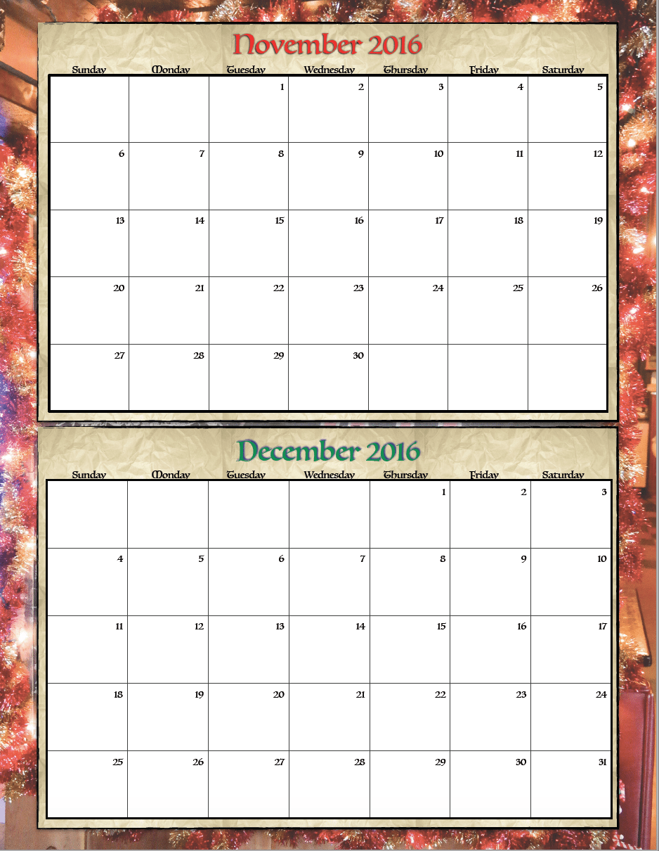 Home Design Editorial Calendar 2016 | free printable bimonthly 2016 calendars 2 designs the Home Design Editorial Calendar 2016 | free printable bimonthly 2016 calendars 2 designs the