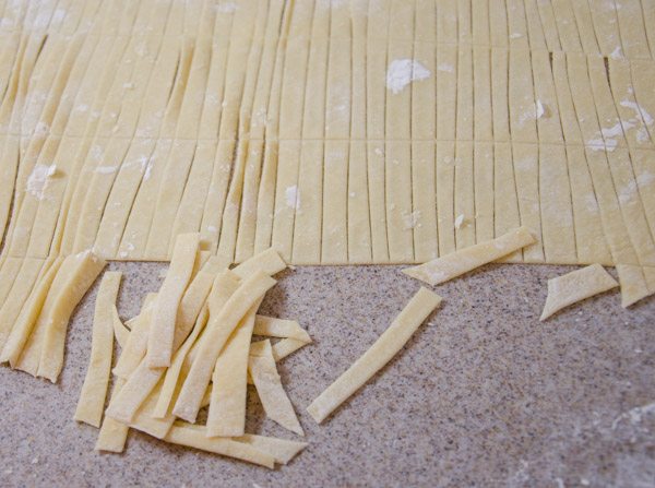 LR_Noodles_prep9 Noodles will break up as you lift them. I use a sharp-edged spatula.
