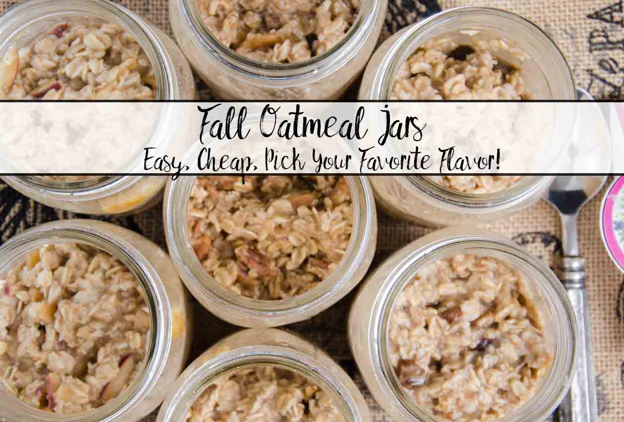 15 Fabulous Fall Oatmeal Flavors: Cheap, Easy, & Free Printable