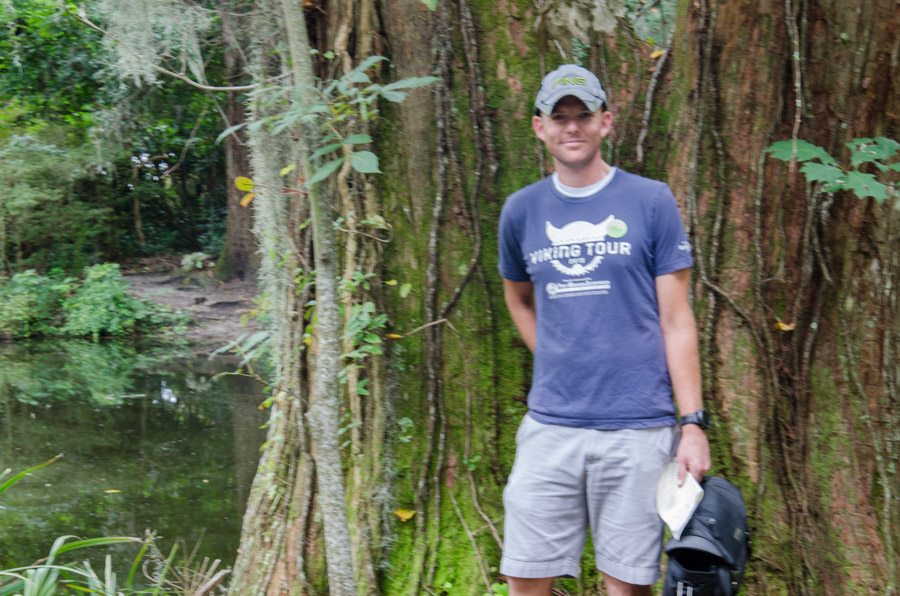 Husband George. The carrier of my camera bag. Taste-tester and moral support.