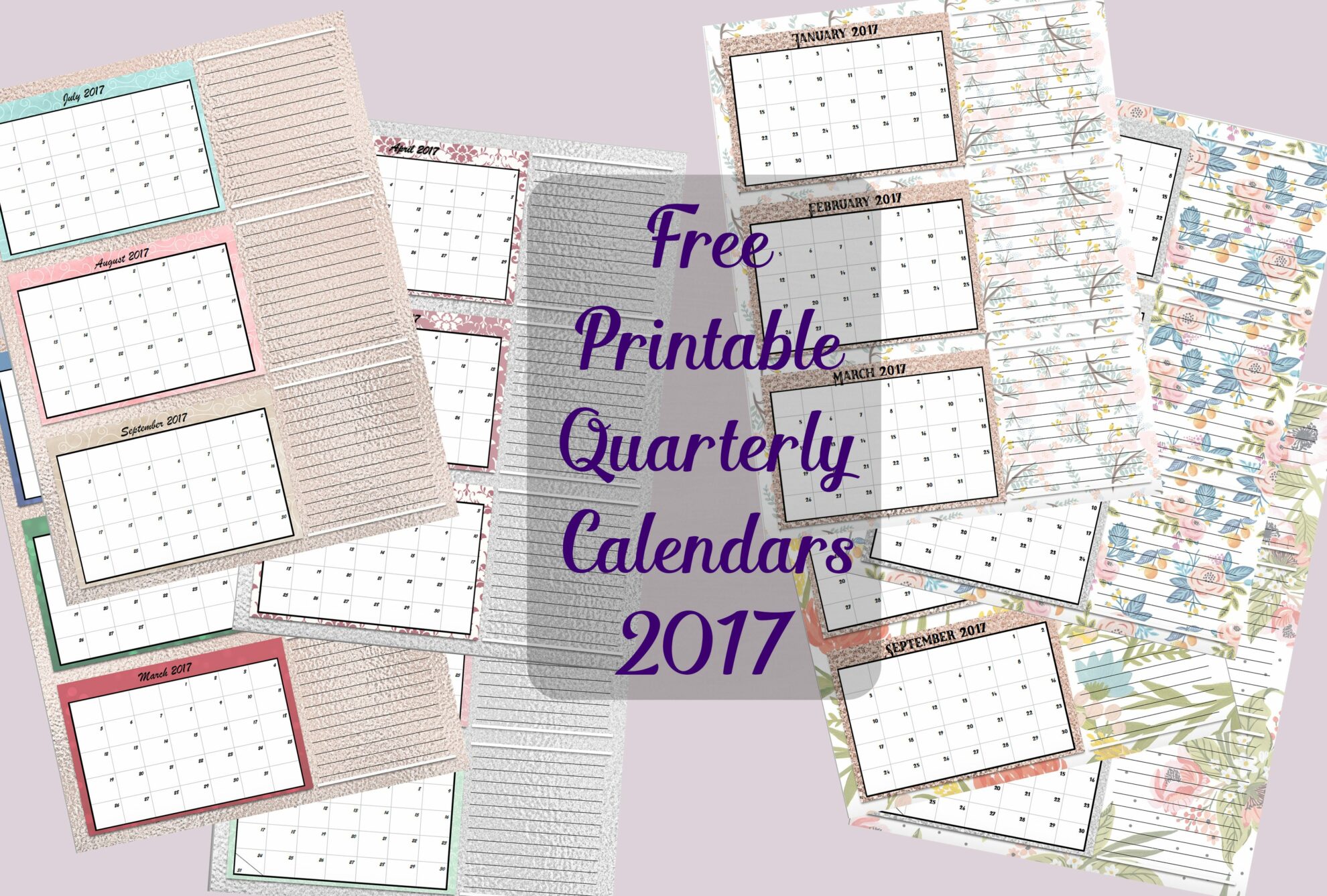 Quarterly Calendar Design : Free printable quarterly calendars different designs Quarterly Calendar Design : Free printable quarterly calendars different designs