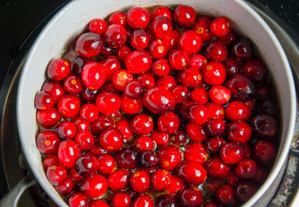 LR_Cranberries_Prep-3 Bring cranberry mixture to a boil.