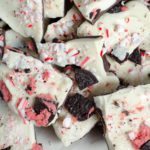 Homemade Christmas Peppermint Bark: peppermint, white chocolate, semi-sweet chocolate, candy canes, peppermint Oreos. Easy, classy, quick dessert, great as Christmas gift.