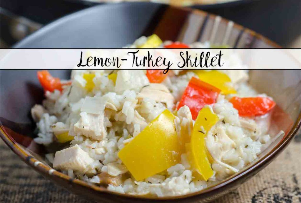 One-Pot Lemon-Turkey Skillet: How to Make Leftover Turkey Fabulous. Great way to use of up leftover turkey (or use store-bought). Vibrant, fresh flavor.