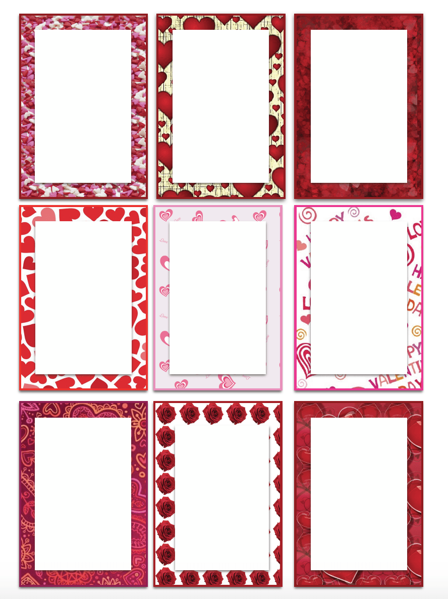 Free Printable Valentine S Day Labels