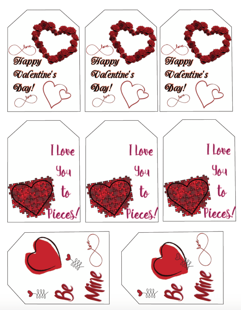 Valentine Stickers Printable Printable Word Searches