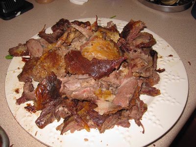 Cooked raccoon via: http://cannundrum.blogspot.com/2010/12/grilled-whole-raccoon.html