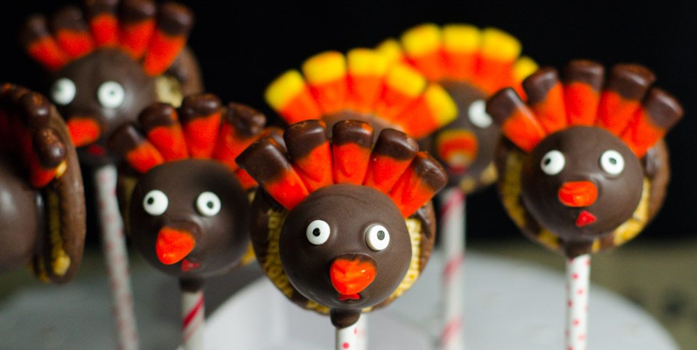 LR_Turkey Cake Pops_Final2 Thanksgiving Turkey Cake Pops: carrot cake and cinnamon cream cheese frosting. Delicious, impressive turkeys: step-by-step instructions & pictures.