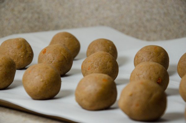 LR_Turkey Cake Pops_step1 prep-8 Should have a slight translucent cast on the outside. Make uniform in size