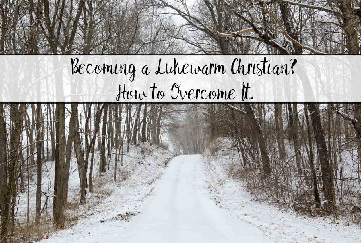 Are you becoming a lukewarm Christian? Or feeling spiritual dryness despite your efforts? Finding God despite that and how to overcome those feelings.