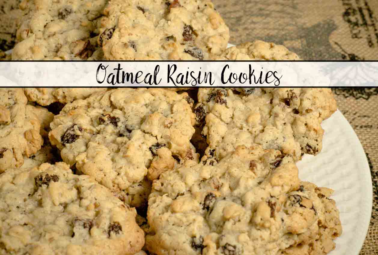 These Oatmeal Raisin Cookies are INCREDIBLE! They’re soft and chewy. The texture is perfect. And there are tips on the perfect cookie.