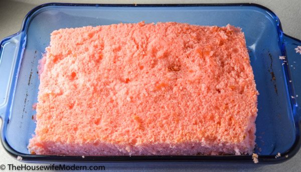 LR_Mummies_prep1 Before crumbling cake, remove edges and scrape a thin layer off of the top.