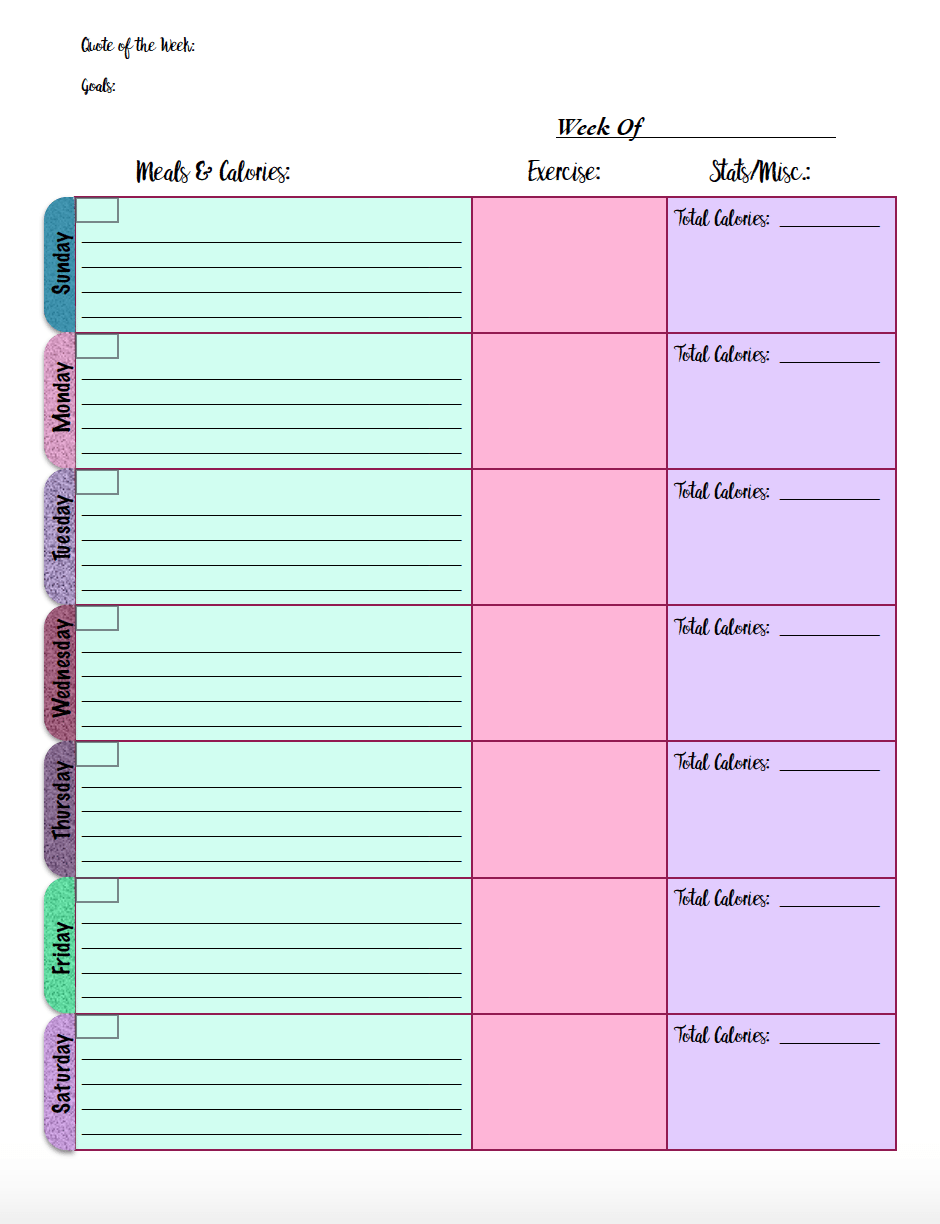 free-printable-food-journal-6-different-designs