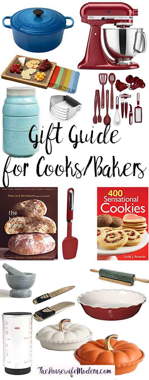 Gifts for Cooks/ Gifts for Bakers. The perfect gift- in every price range- for the person in your life who loves to cook.
