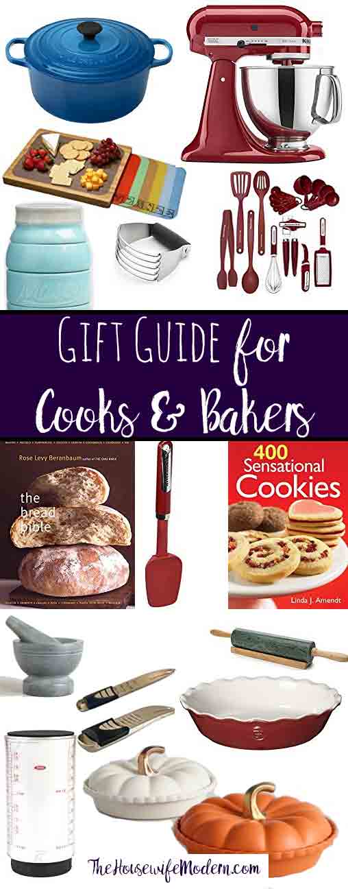 Gifts for Cooks/ Gifts for Bakers. The perfect gift- in every price range- for the person in your life who loves to cook.