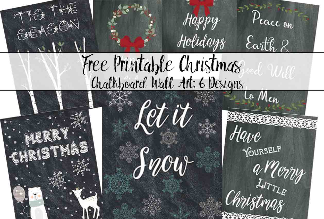 chalkboard designs free