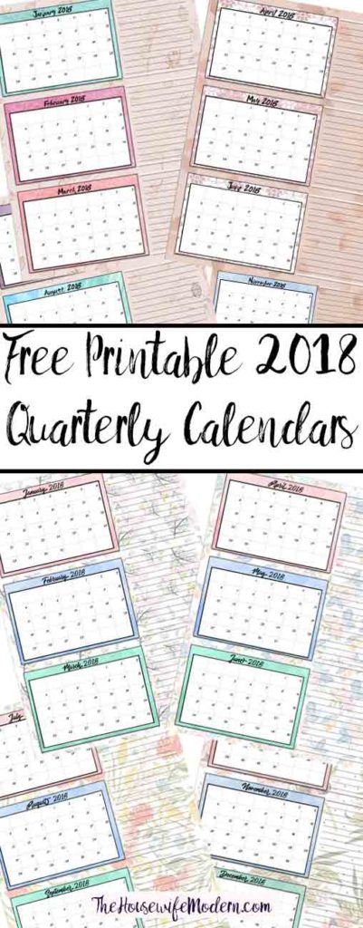 Quarterly Calendar Design : Free printable quarterly calendars designs Quarterly Calendar Design : Free printable quarterly calendars designs