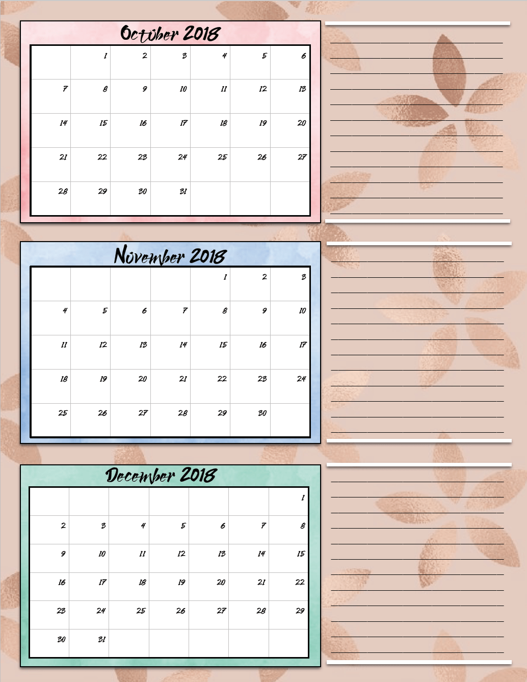 Calendar Quarterly : Free printable quarterly calendars designs Calendar Quarterly : Free printable quarterly calendars designs