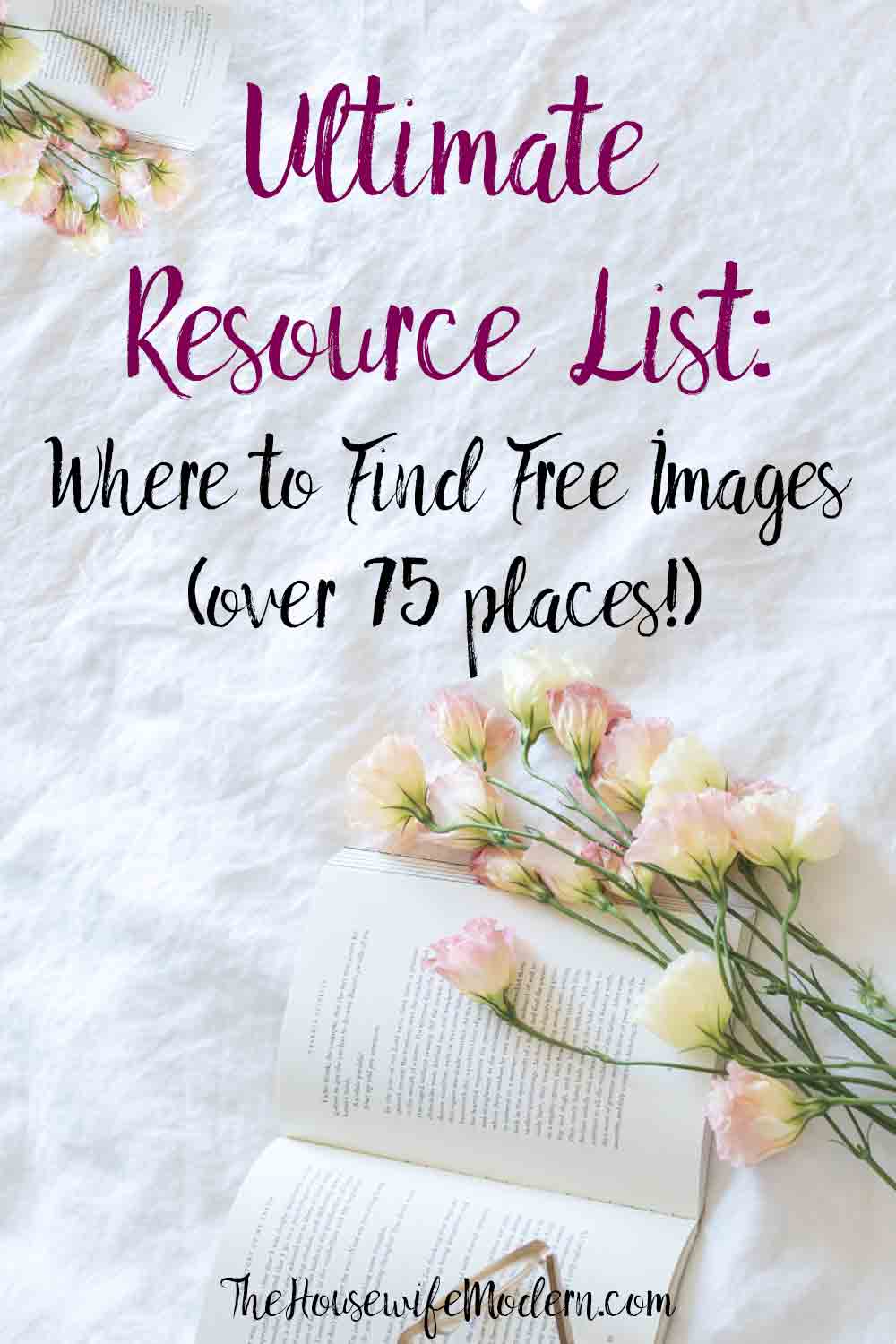Ultimate resource list of where to find free images, free photos, free clip-art, free patterns, and more. And information about licensing and what you need to know (in plain English).