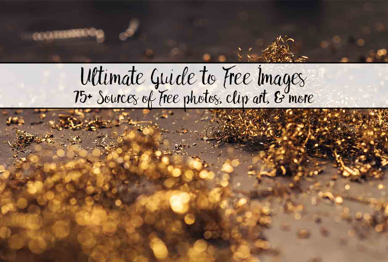 Ultimate resource list of where to find free images, free photos, free clip-art, free patterns, and more. And information about licensing and what you need to know (in plain English).