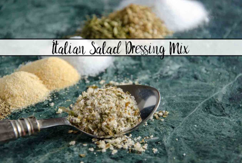 Homemade Italian Salad Dressing Mix. Easy, versatile dressing mix you can make at home. Toss with oil & vinegar for dressing, season meat, and more.