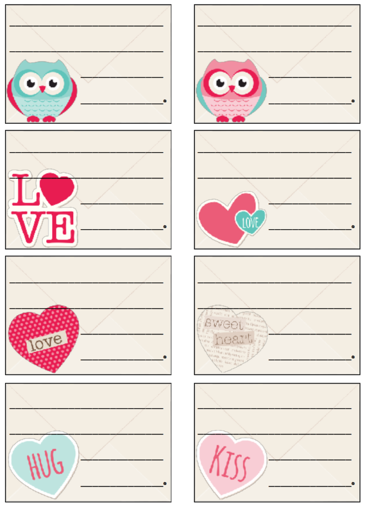 Free Printable Valentine's Day Treasure Hunt: 24 Mix-and-Match Clues plus Blanks. Easy, fun Valentine's Day Scavenger Hunt for the kids! Valentine's Day Activity.