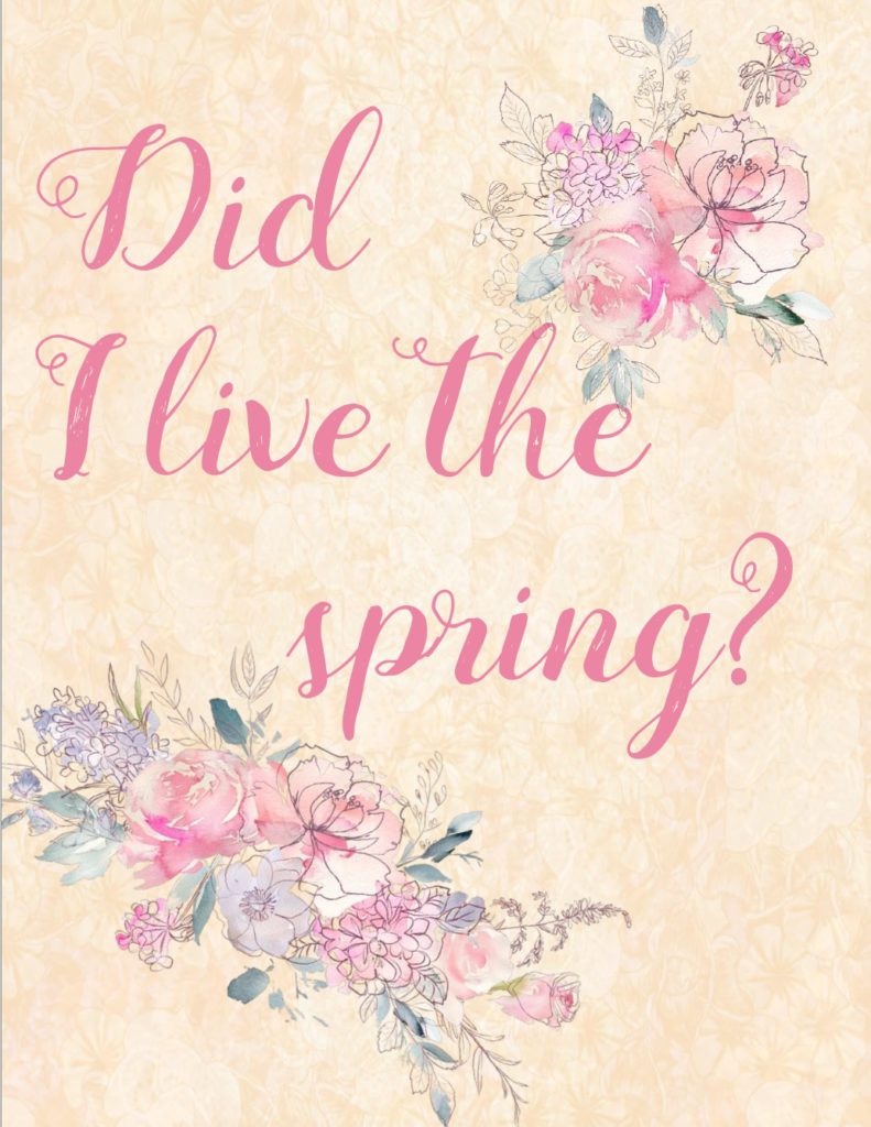 Free Spring Printables. 4 charming designs to brighten the home, motivate you, and help celebrate spring. Free printable spring wall art, spring decorations.