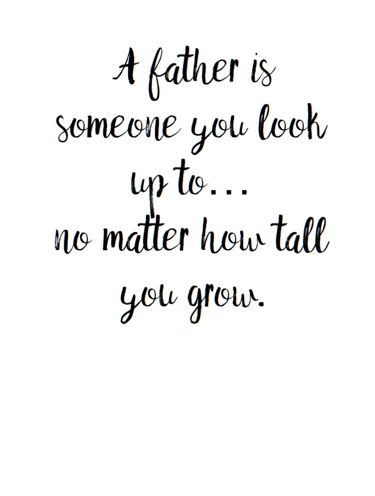 Free printable Father's Day card to color. Foxes at play.