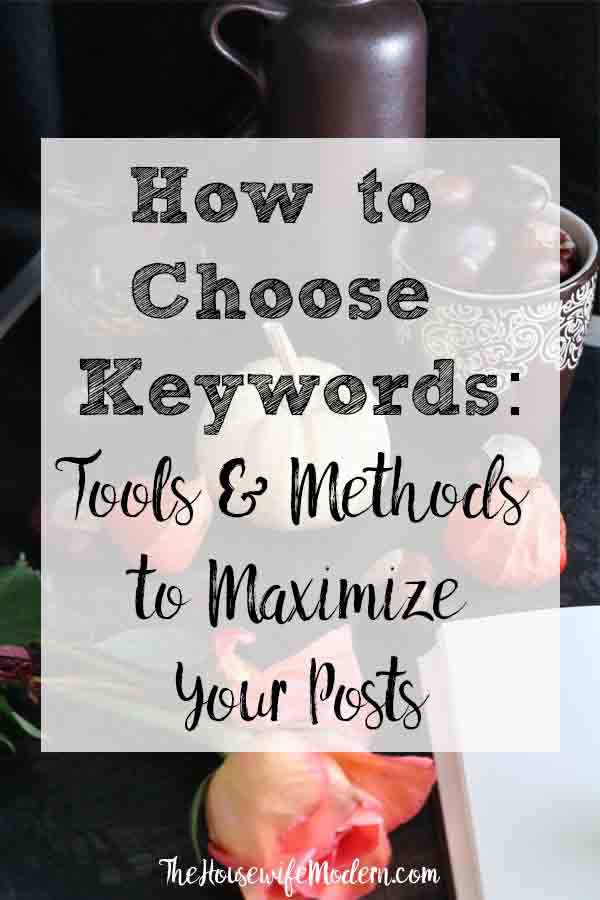 Keywords_Pin2 How Do I Find the Best Keywords for a Blog Post? A step-by-step guide on exactly how to find and choose both basic and long-tail keywords for a blog post. #keywords #seo #keywordtools #blog #blogging