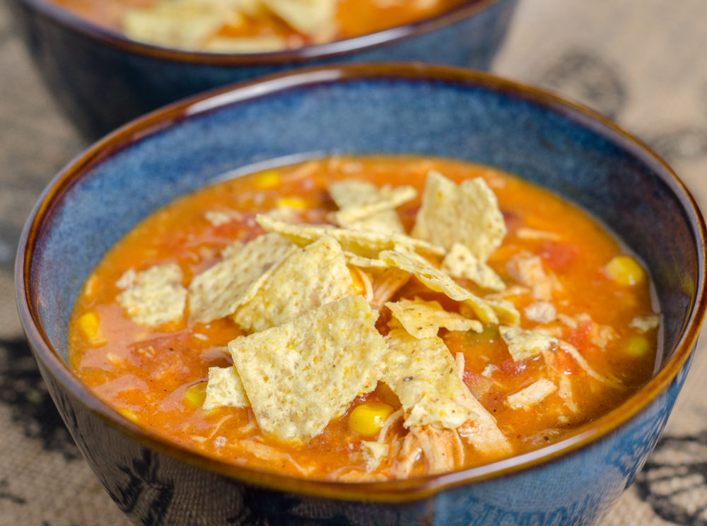 Spicy Chicken Corn Soup