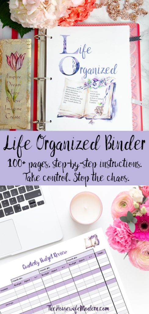 Life Organized Binder