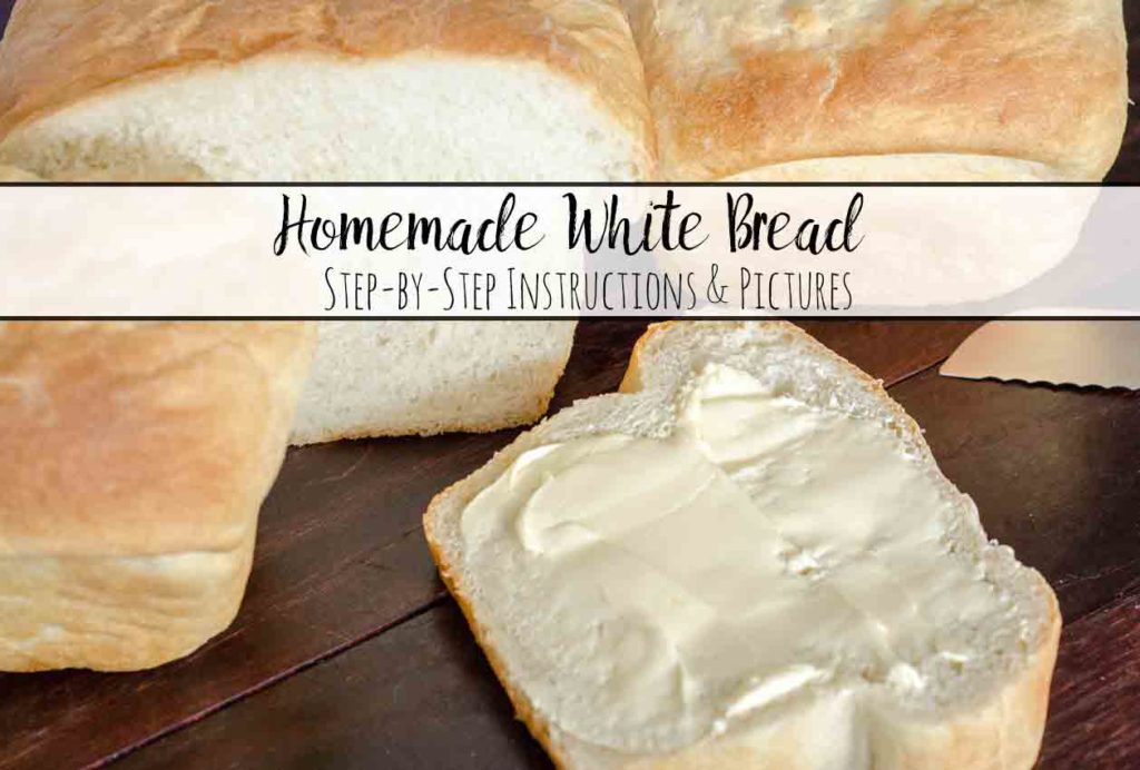 Perfect Traditional Homemade White Bread (and it works for sandwiches). Save money by making your own bread...and it tastes better! Step-by-step pictures and descriptions.