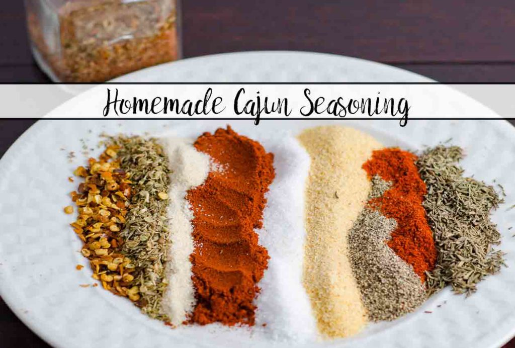 Homemade Cajun Seasoning. Trust me...you will NEVER buy store-bought again. Plus ideas for where to use Cajun Seasoning.