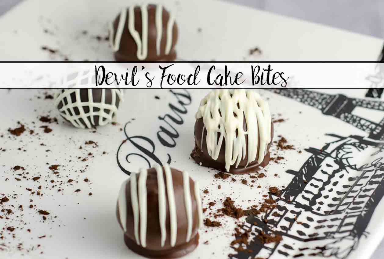 Devil’s Food Cake Bites
