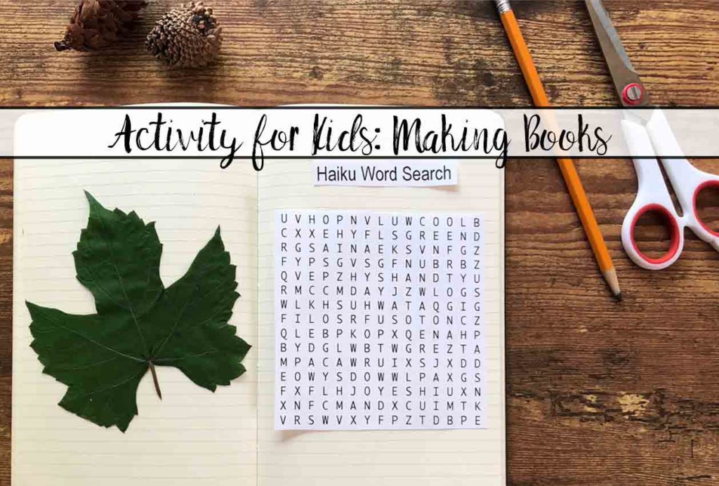 Beat Boredom on a Rainy Day by Making Books! Rainy day kids activity. Ideas on creating a homemade book and how to put it together.